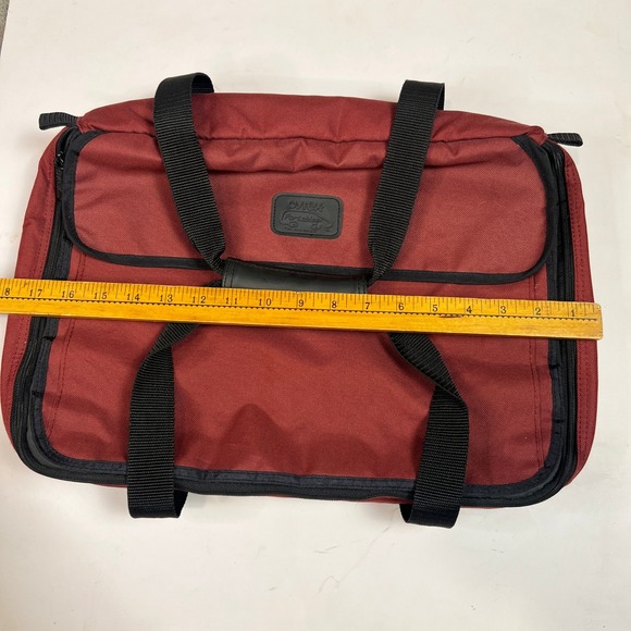 Pyrex Portables Casserole Carrying Bag Insulated Red Cold Pack Pocket Hot Dish - Picture 3 of 14